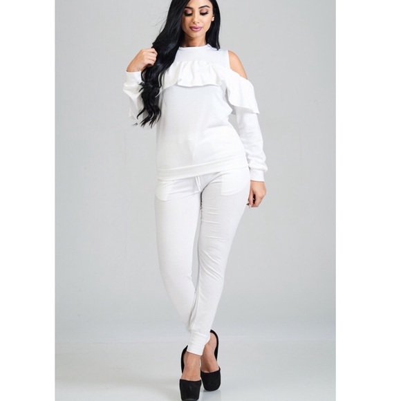 off white two piece set